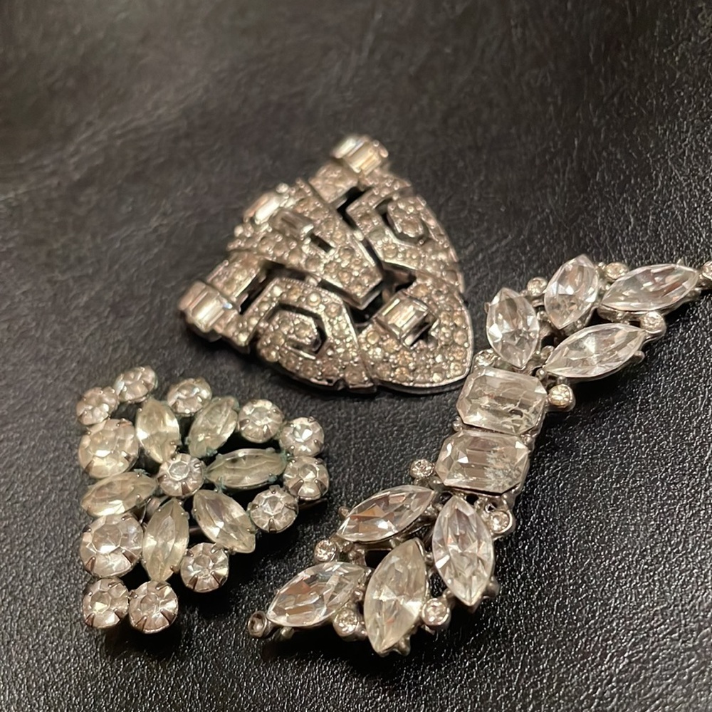 Vintage Rhinestone set - Picture 8 of 9